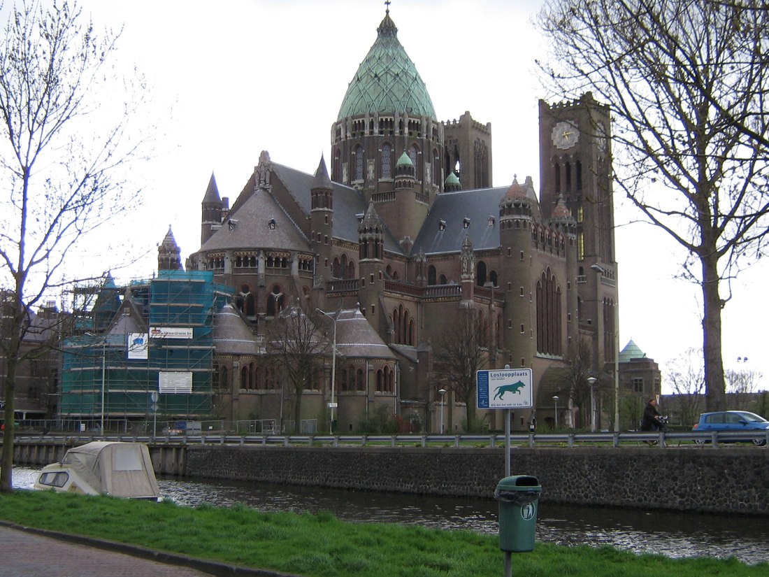 De Koepelkathedraal in Haarlem op een foto uit 2006